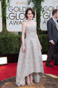 Michelle Dockery Golden Globes