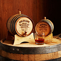 Personalize Whiskey Barrel